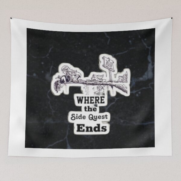 Item preview, Where The Side Quest Ends designed and sold by Joseph Mizovic.