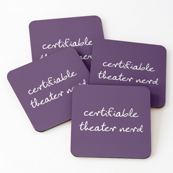 Item preview, Certifiable Theater Nerd designed and sold by theseeingplace.