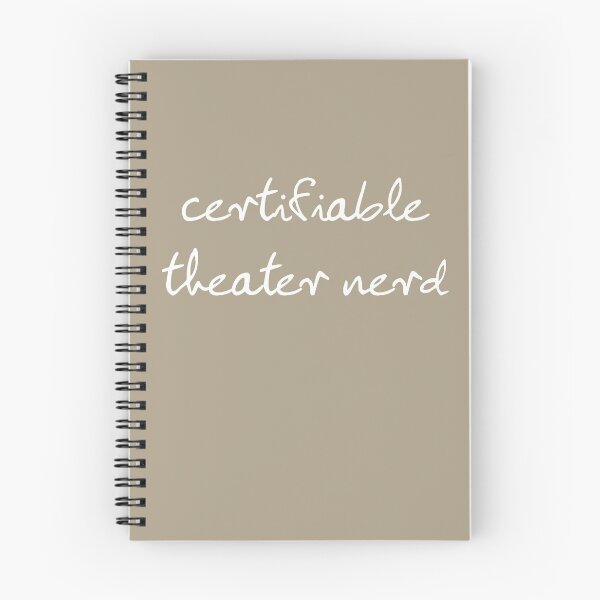 Item preview, Certifiable Theater Nerd designed and sold by theseeingplace.