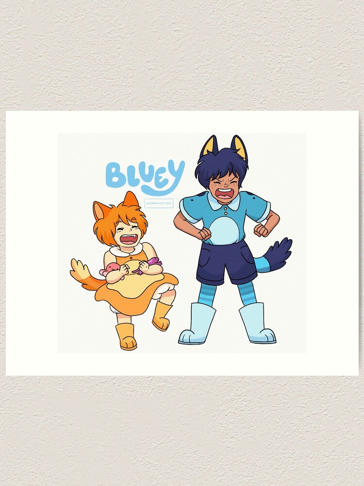 Bluey Art Style | laboratoriomaradona.com.ar