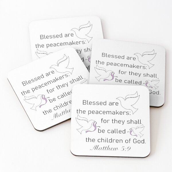 Item preview, Blessed Are The Peacemakers designed and sold by DJDesigns70.