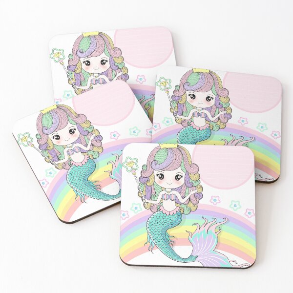 Item preview, Rainbow and Mermaid Art designed and sold by della95.