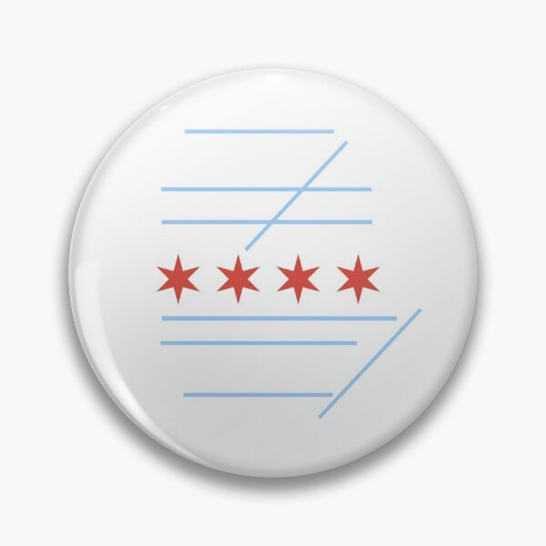 Item preview, KORD Runway Map Chicago Flag designed and sold by jackdennis7.