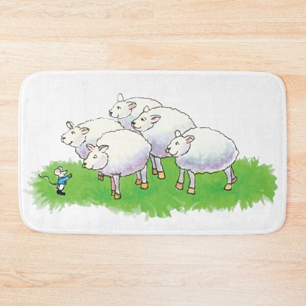 Item preview, "King Leo’s Palace Mouse Inviting Sheep" designed and sold by gigiamal.