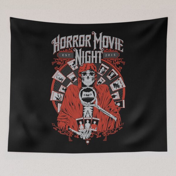 Item preview, Horror Movie Night Tarotvision designed and sold by Virusss95g.