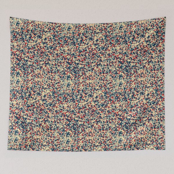 Item preview, Navy Blue and Red Specks designed and sold by KDStout.
