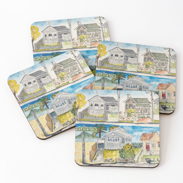 Item preview, Local Streets in Devonport, Auckland - Line and Wash designed and sold by Gillian Scott.