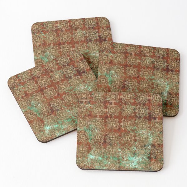 Item preview, Baroque Ornaments Distressed Patina designed and sold by Bliss Find And Design.