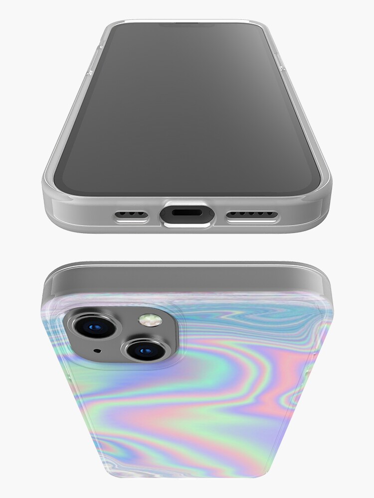 Alternate view of Holographic Pattern iPhone Case
