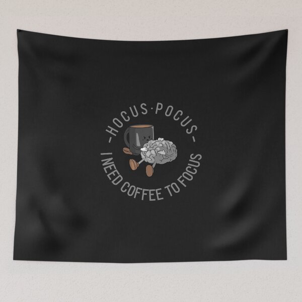 Item preview, Hocus Pocus I Need Coffee To Focus  designed and sold by YousefMarei.