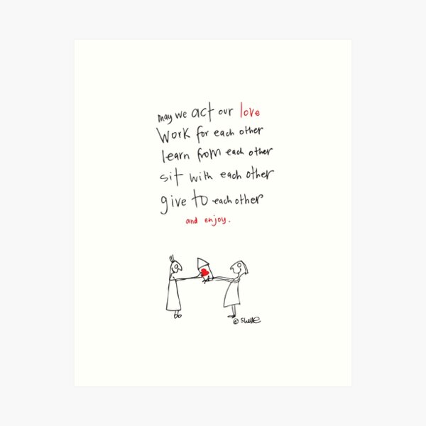 Item preview, Act our Love designed and sold by Shelley Knoll-Miller.