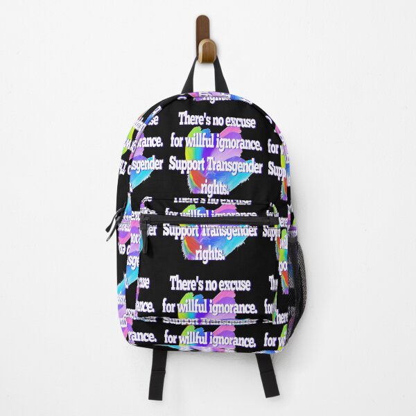 Item preview, Support Transgender Rights LGBTQ Social Justice Equality Ignorance designed and sold by CheekyPuppy.