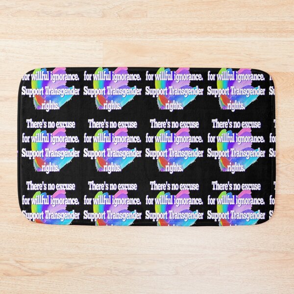 Item preview, Support Transgender Rights LGBTQ Social Justice Equality Ignorance designed and sold by CheekyPuppy.