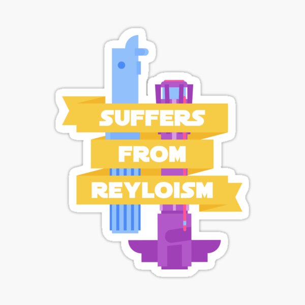 Suffers From Reyloism Sticker