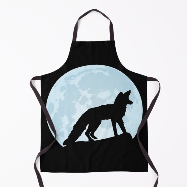 Item preview, fox lover animal moon fox silhouette designed and sold by alaechamlal.