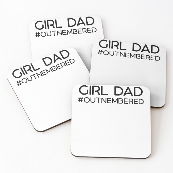 Item preview, Girl Dad Outnembered designed and sold by Thevulcano.
