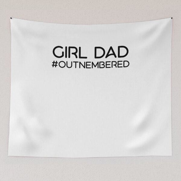 Item preview, Girl Dad Outnembered designed and sold by Thevulcano.