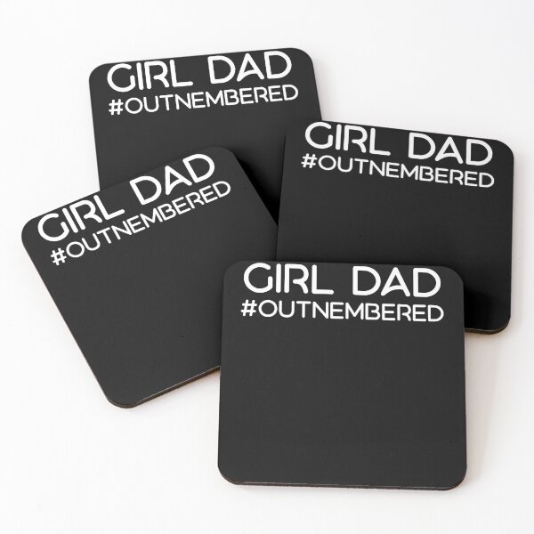 Item preview, Girl Dad #Outnembered designed and sold by Thevulcano.