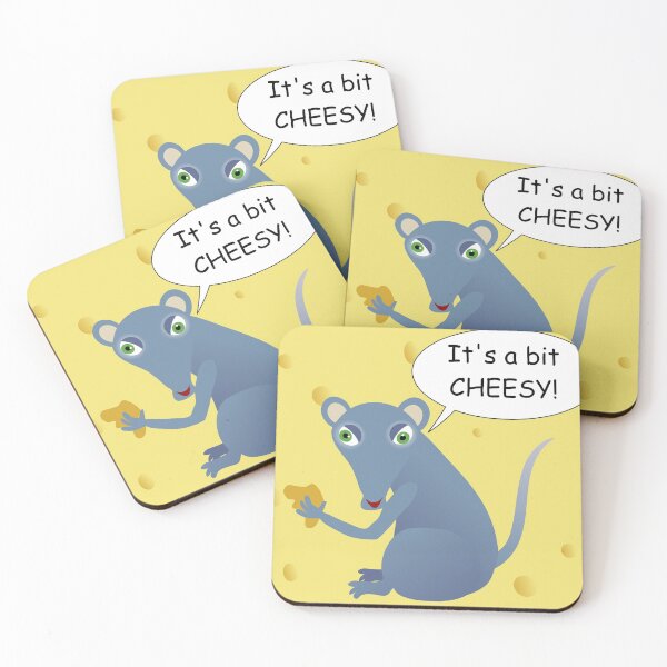 Item preview, Don't be so cheesy! designed and sold by AnnoyedMouse.