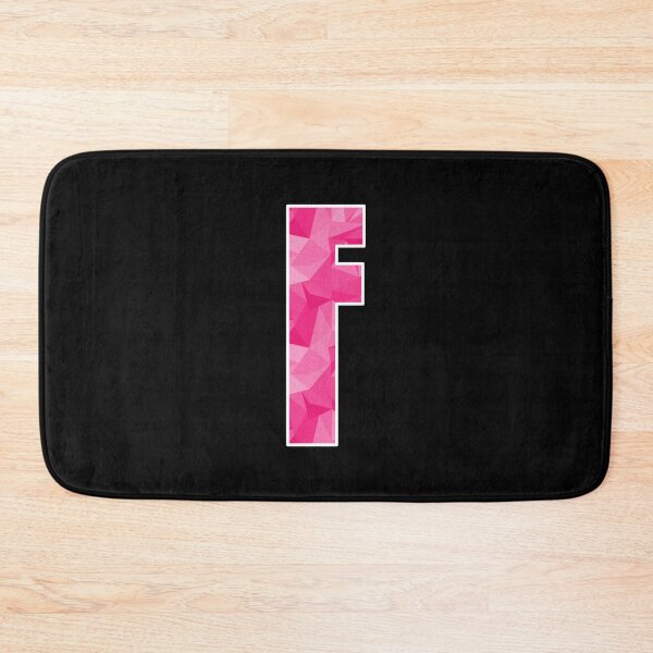 Item preview, Letter F, Monogram Letter Art of Pink Triangle Pattern designed and sold by dylanxh.