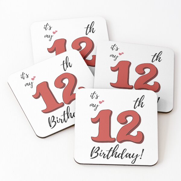 Item preview, Es mi cita de cumpleaños número 12 designed and sold by WayneTower.