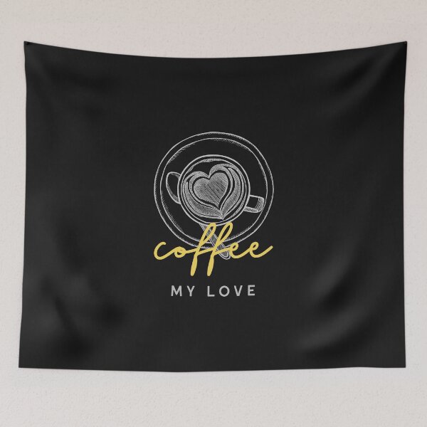 Item preview, Coffee My Love  designed and sold by YousefMarei.