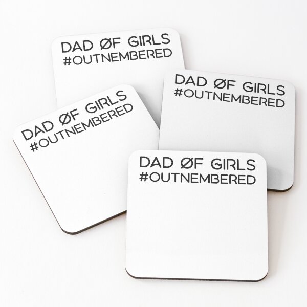 Item preview, Dad Of Girls Outnembered designed and sold by Thevulcano.