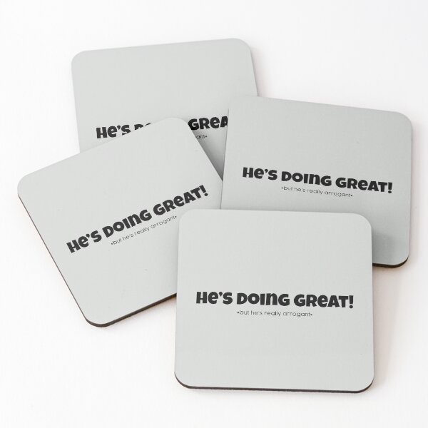 Item preview, he’s doing great! designed and sold by carterwood.