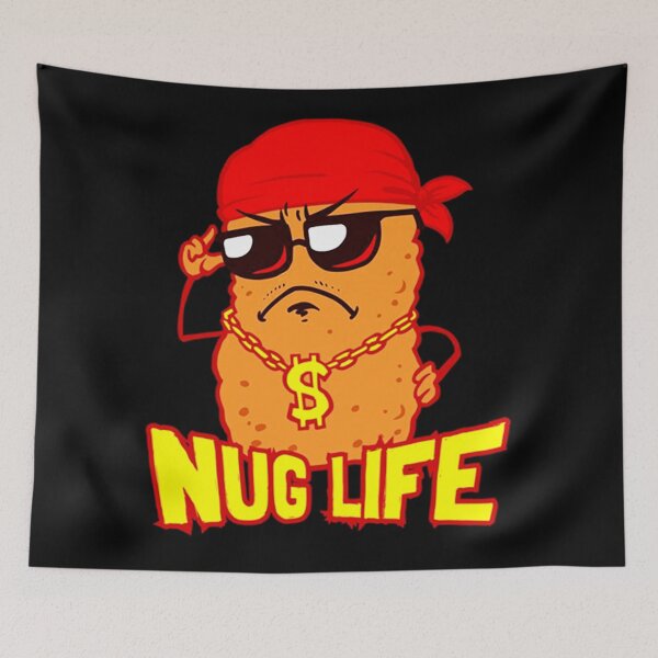 Item preview, Nug Life Chicken Nuggets Tee designed and sold by Virusss95g.