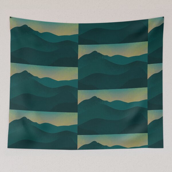 Item preview, Beautiful tidewater green mountain landscape designed and sold by kyiveyes.