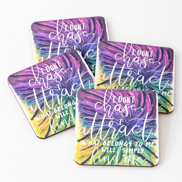 Item preview, I don't chase, I attract Affirmation designed and sold by traveleroama.