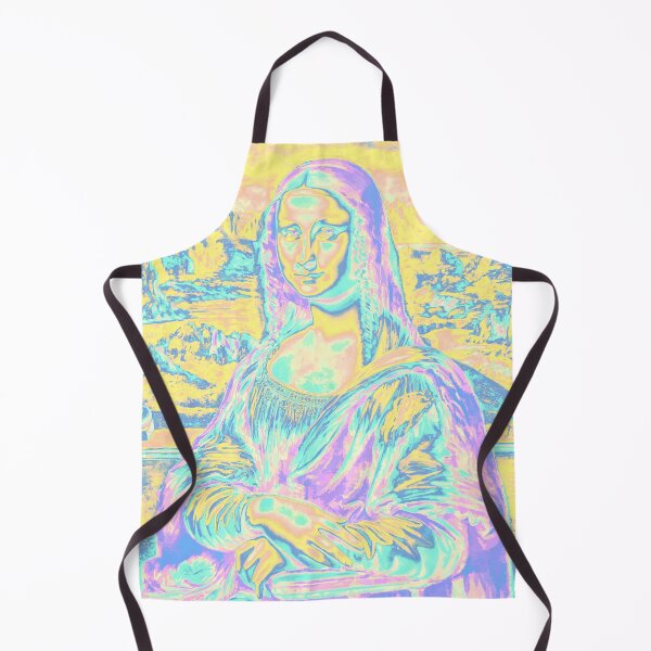 Item preview, Mona Lisa in Vaporwave, Iridescent, Holographic Original Design designed and sold by marina ralston.
