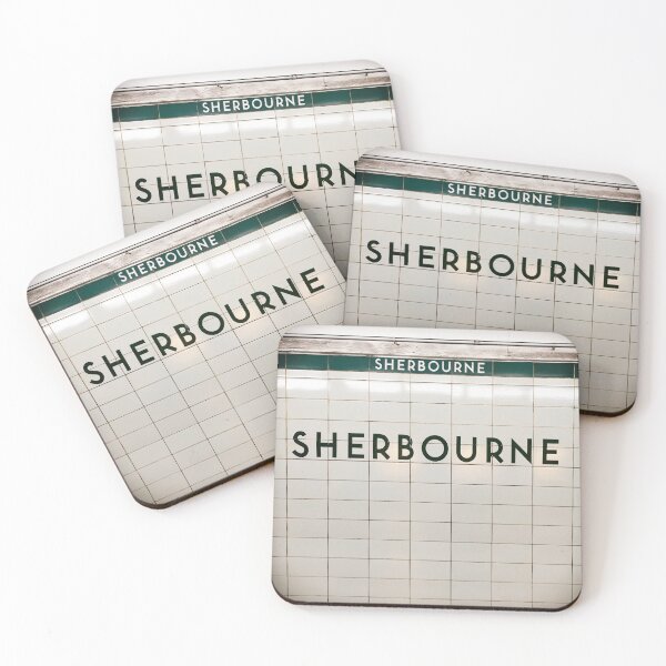 Item preview, Toronto Sherbourne Subway Station Sign designed and sold by stationtoronto.