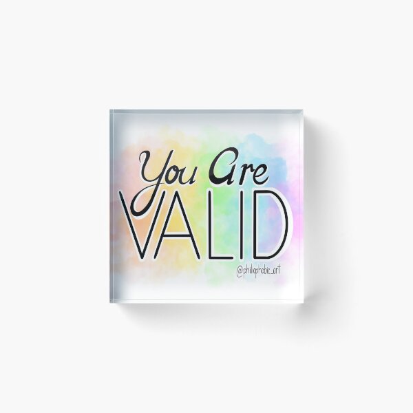 Item preview, Validity - LGBTQ+ designed and sold by PhiliophobicArt.