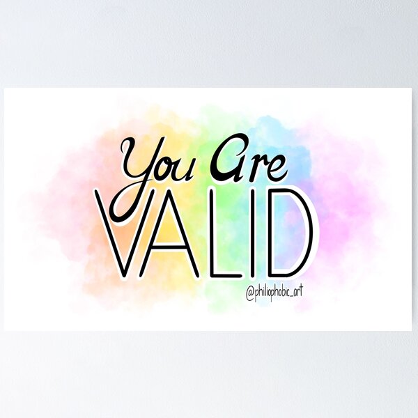 Item preview, Validity - LGBTQ+ designed and sold by PhiliophobicArt.