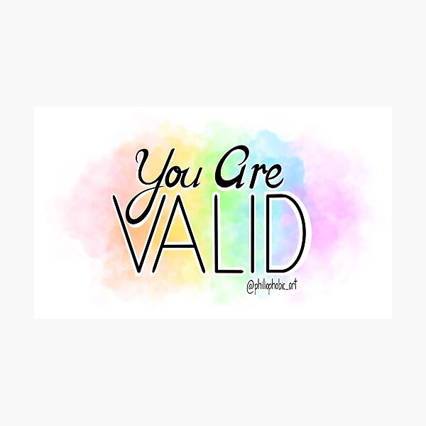 Item preview, Validity - LGBTQ+ designed and sold by PhiliophobicArt.