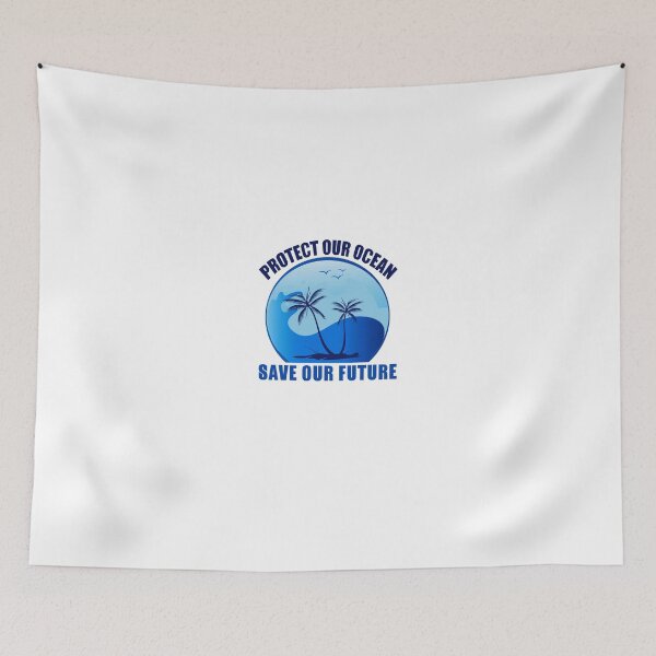 Item preview, Protect our Ocean Save Our Future designed and sold by EverythingKawai.