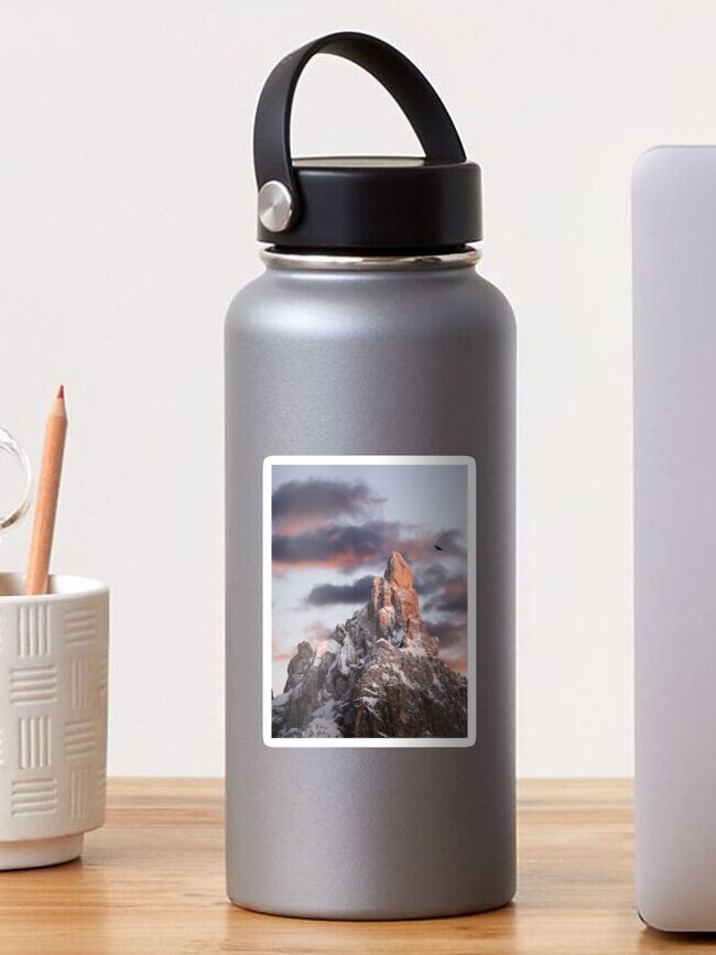 Thumbnail 1 of 3, Sticker, Mountain of nature designed and sold by Semapemodiba.
