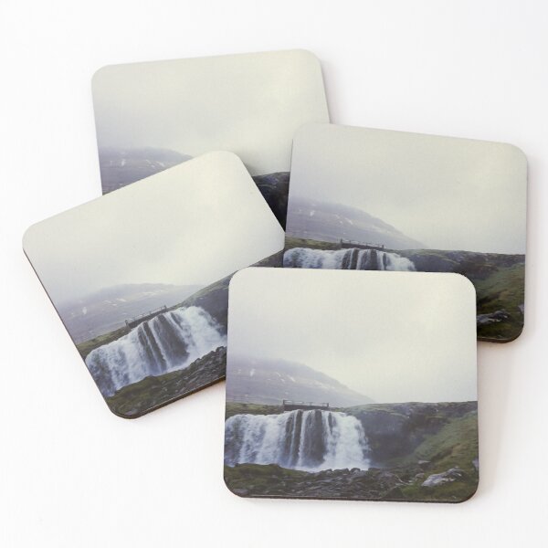 Item preview, Waterfall Nature Rocks Hill Green Grass  designed and sold by DanielCarvalho2.