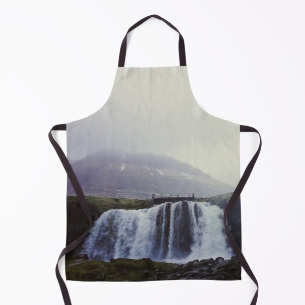 Item preview, Waterfall Nature Rocks Hill Green Grass designed and sold by DanielCarvalho2.