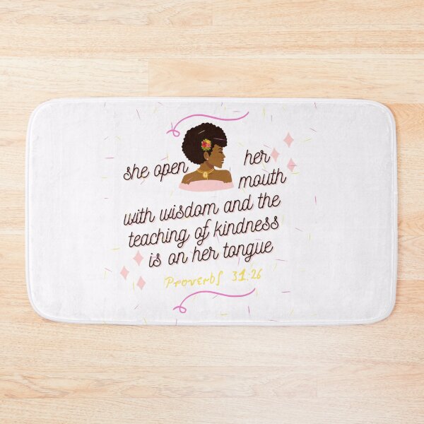 Item preview, Proverbs 31:26, She open her mouth with wisdom/virtuous woman designed and sold by Mammanation.