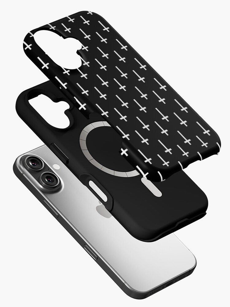 Thumbnail 2 of 4, iPhone Case, upside down cross designed and sold by championx91.