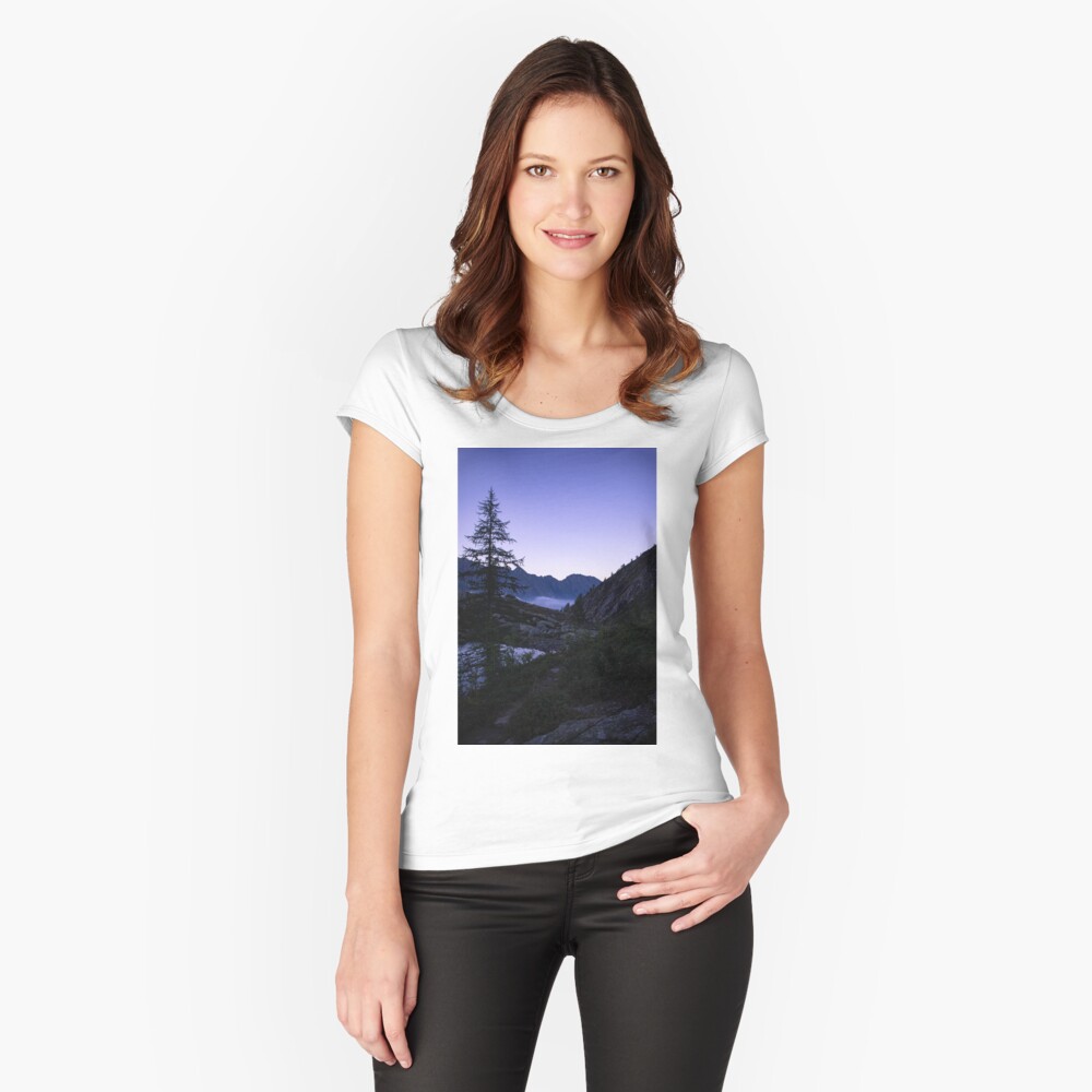 Item preview, Fitted Scoop T-Shirt designed and sold by Semapemodiba.