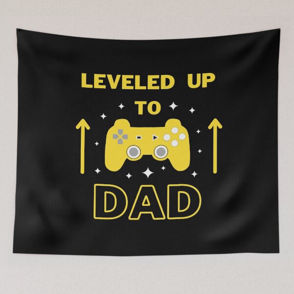 Item preview, Gamer Leveled Up To Dad  designed and sold by Got2BSnazzy.