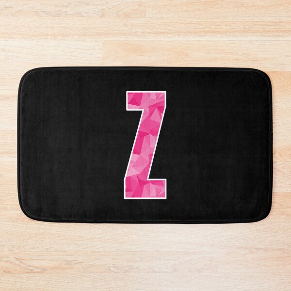 Item preview, Letter Z, Monogram Letter Art of Pink Triangle Pattern designed and sold by dylanxh.
