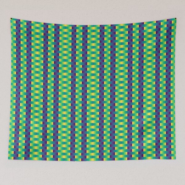 Item preview, MOSAIC TRENDS blue green yellow DIGITAL TRENDS  designed and sold by THE AMERICAN TEEVANGELIST.