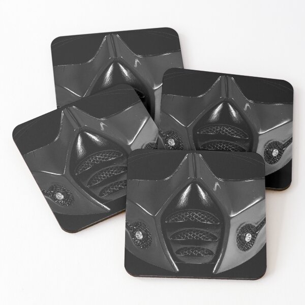 Item preview, mask black for the kombat designed and sold by cat poe.