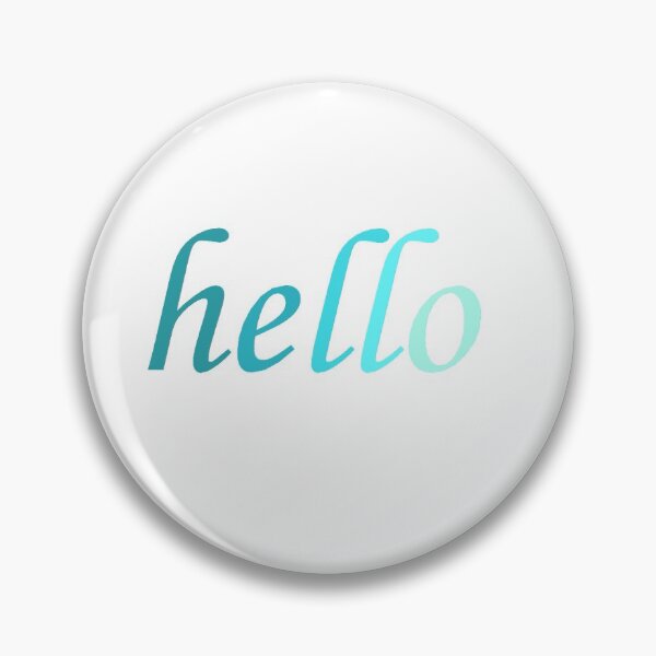 Item preview, hello designed and sold by nicole delgrosso.