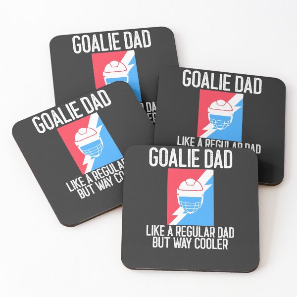 Aperçu de l'œuvre Gardien de but papa comme un papa ordinaire mais un cadeau de hockey sur gazon bien plus cool créée et vendue par EricJP.
