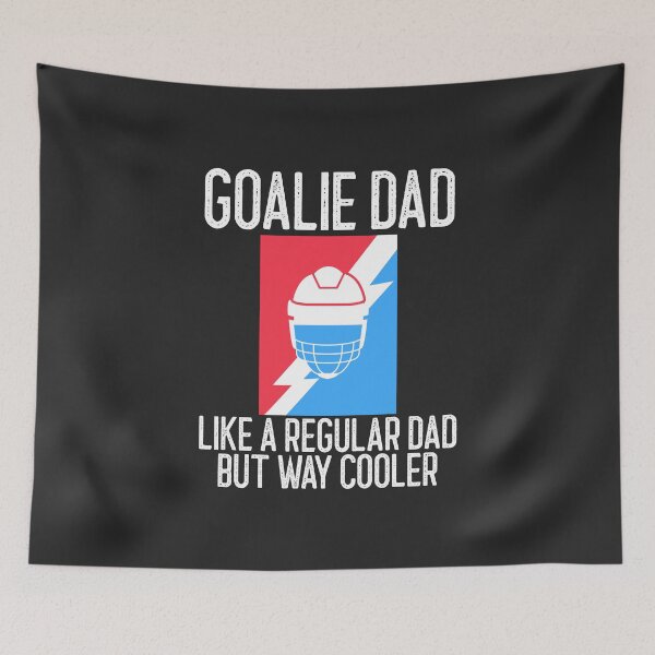 Aperçu de l'œuvre Gardien de but papa comme un papa ordinaire mais un cadeau de hockey sur gazon bien plus cool créée et vendue par EricJP.